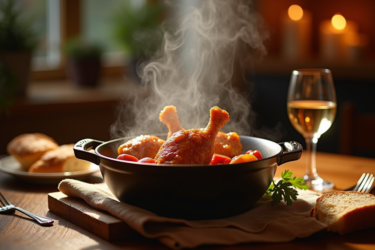 poulet cuisson