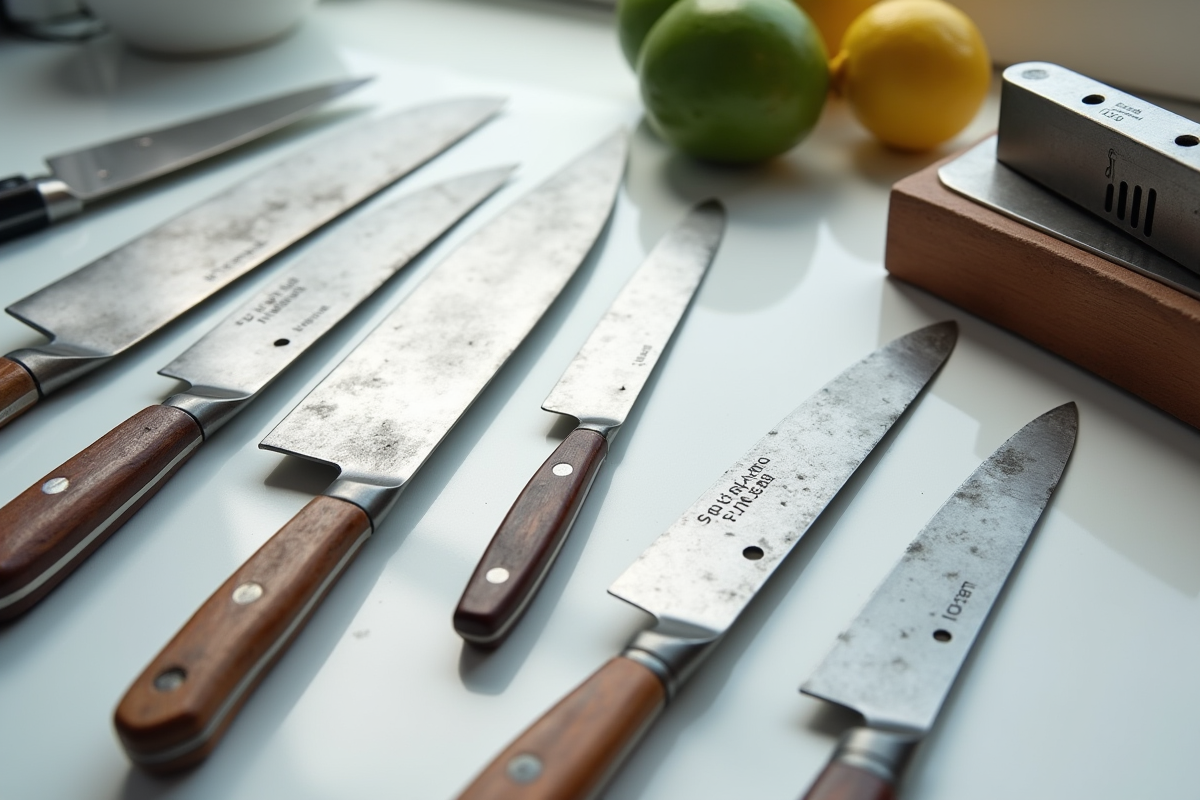 couteau émoussé