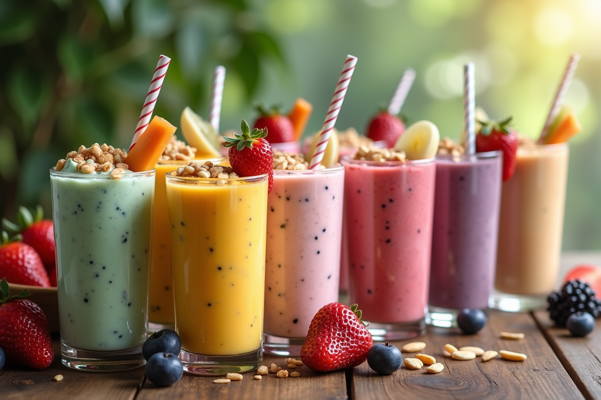 smoothie yogurt